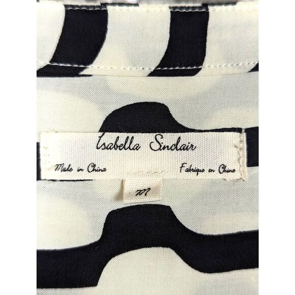 Anthropologie Black and White Tunic - Picture 6 of 6